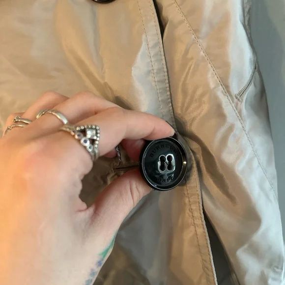 Burberry Women's Gray Trench Coat - Picture 3 of 8